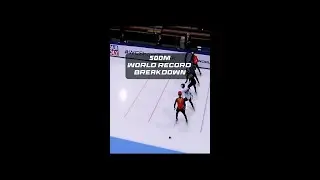 Wu Dajing 500m World Record Breakdown