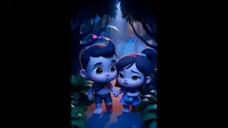 Lost in the Jungle 🌿 | Cute Bedtime Story for Kids | Moral Story