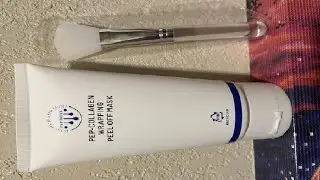 Ночная коллагеновая маска Dr Vincent Glass Glow с тетрапептидом 30, койевой кислотой и куркумой.