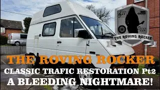 Classic Trafic T1100 Restoration Pt2 - A Bleeding Nightmare!
