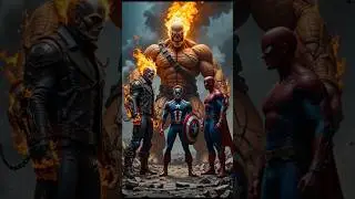 Superheros hybrid | ai superhero hybrid #ai #marvel #hybrid