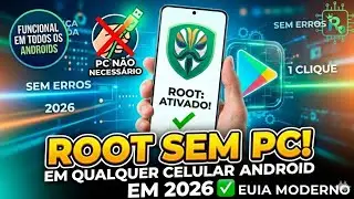COMO FAZER ROOT SEM PC EM QUALQUER CELULAR ANDROID EM 2026