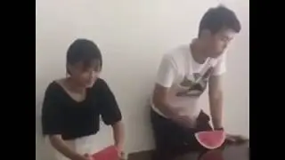 HOW TO EAT WATERMELON IN 1 SECOND !!!