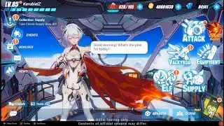 Kiana (Herrscher of Flamescion) voice lines bridge duty Subtitle (ID/ENG) - Honkai Impact 3rd