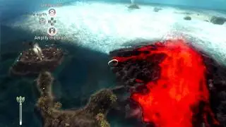 From Dust pc game, lava and tsunami