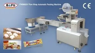 Machine nougats d'emballage, automatique nougat machine d'emballage, machine d'emballage des barres