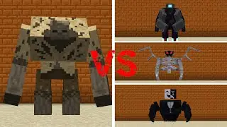 Mutant Husk vs. World of Bosses | Minecraft Mob Battle 26