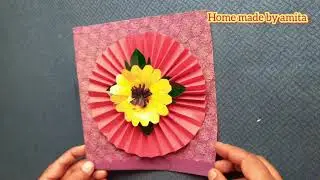 new year card making handmade 2022 | new year crafts idea | new year greeting card making | #newyear