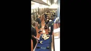 McGill 1821 Columbian Printing Press Installation - Timelapse