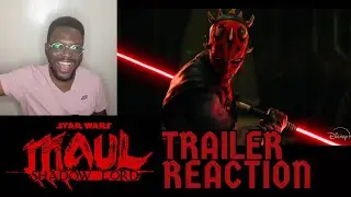 ITS TIME FOR THE DARK SIDE || MAUL SHADOW LORD TRAILER REACTION || STAR WARS