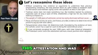 Catholic Canon vs. Protestant Canon: Historical Evidence Explained