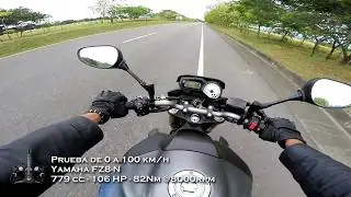 DE 0 A 100 Km/h | Yamaha FZ8