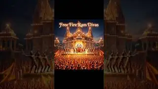 Ram Mandir Consecration Ceremony🎇 special 🥳 #ram #rammandir #freefire #shorts
