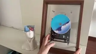 This gift makes music visible! Music photo frame CD player, relive the warm sense of ceremony