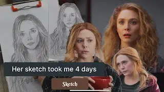 Elizabeth Olsen (Wanda) | Sketch