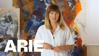 Abstract Layering with Kasia Kręcicka | Trailer | ARIE | Abstract Art Classes
