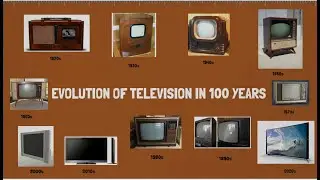 Transformation of TV IN 100 Years/ Evolution of television