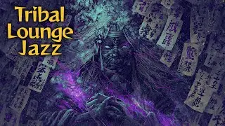Japanese Dark Jazz 🌑 PURPLE CURSE RITUAL - Tribal Lounge Jazz & Onmyoji Beats