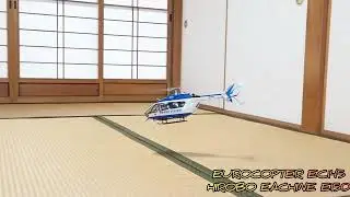 ラジコンヘリ RC Scale Helicopter ∶EUROCOPTER EC145 ∶HIROBO Body ∶EACHINE E150 ∶Indoor flight