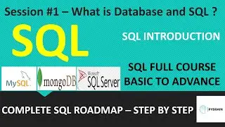 What is Database? What is SQL ? Database and SQL Introduction and Process | SQL Tutorial Session 1