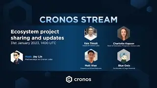 Cronos Stream Ep. 4 (Ft. Cronos Labs, Cronos Accelerator, Minted Network, Argo Protocol)