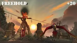 WoW: Battle for Azeroth - Freehold (Mythic) +20 - Havoc Demon Hunter PoV