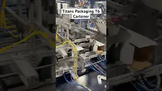 Not wasting any time with the Titans T6 Cartoner! #machine #automation #packaging #beer