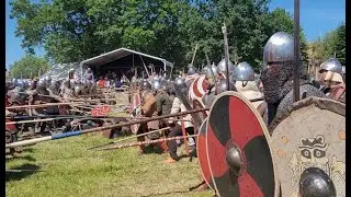 Danelag Wikinger & Friends auf dem 30. Burgfest Neustadt-Glewe 2023