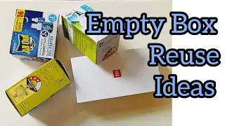 3 Simple Organizers with empty boxes🎁 | empty box craft ideas| best reuse ideas | waste material |