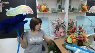 Бесплатный мастер-класс «Стволы для ростовых цветов и способы крепления». Мастер Наталья Дроздова.