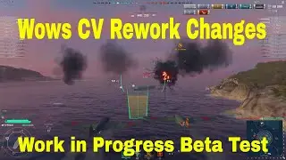 New World of Warships Wows Aircraft Carrier CV Rework Changes Gameplay