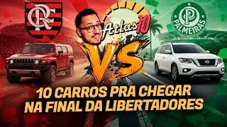 10 CARROS PARA IR ASSISTIR PALMEIRAS X FLAMENGO