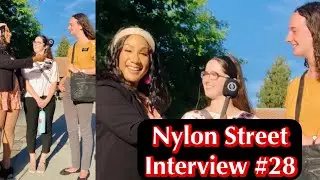 They were so sweet 😊!  Nylon Street Interview #28 | Nylon Review