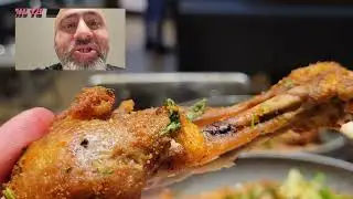 Reaction Wizard NEXT LEVEL CRUNCH Best Fusion food in Texas 🇵🇰 style. ADDA #reaction. #food #video.