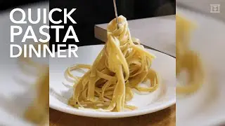Pasta Time | A Last-Minute Home Cooked Pasta Dinner #Shorts || TTang Films