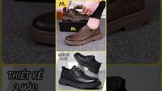 GI&Agrave;Y LƯỜI DA NAM TM-RK03 - REVIEW MẪU GI&Agrave;Y DERBY NAM CAO CẤP V&Agrave; THỜI TRANG MỚI TẠI TIMAN