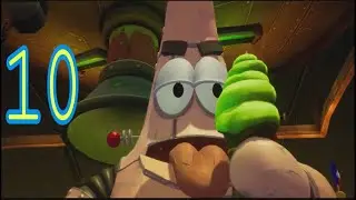 SpongeBob SquarePants battle for bikini bottom rehydrated Ep:10-Robot Patrick boss fight