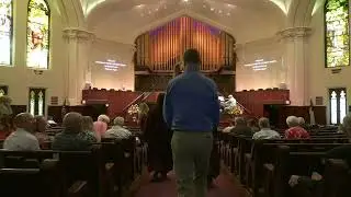 Preludes on the hymn tunes MANNA and FOREST GREEN by Richard Purvis; FUMC Houston, 8/18/2024