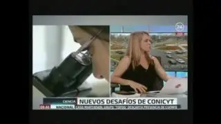 Canal 24 Horas Entrevista director ejecutivo CONICYT Christian Nicolai