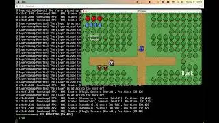 [GameDevLog][v2.13] Dialogues Effect, New Monster - RedSlime, Dungeon B1/B2 (20251211)