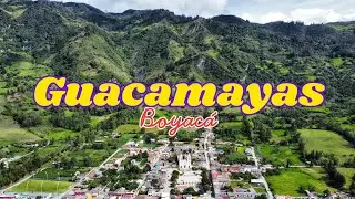 El pueblo más colorido de Boyacá 🇨🇴 | Guacamayas | Recorriendo Colombia | Paisajes relajantes.