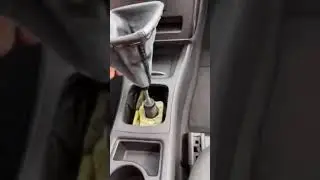 Mercedes A klasa W169 skidanje ručice mjenjača / gear stick replacement