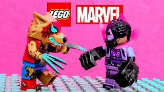 LEGO Marvel: Werewolf VS The Prowler | Stop motion animation 