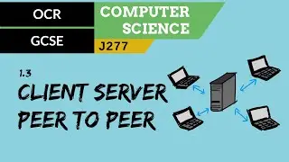 25. OCR GCSE (J277) 1.3 Клиент-сервер, одноранговый