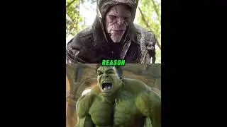 The Reason why Vision didn&rsquo;t cut Thanos in half&hellip;🥶 #avengers #thanos #thor #vision #marvel #shorts