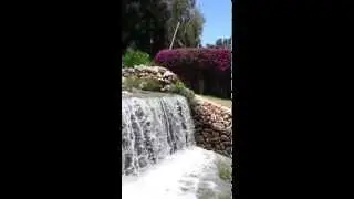 Waterfall at Ramat-Gan Park