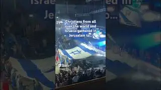 Christians stand with Israel 💙🇮🇱 #moving #Christian #Israel #standwithIsrael #prayforIsrael