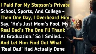 I Paid For My Stepson's Private School, Sports, And College - Then One Day, I Overheard Him.......