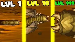 ЭВОЛЮЦИЯ ЧЕРВЯ ЧТОБЫ СОЖРАТЬ ВСЕХ ЛЮДЕЙ В ИГРЕ EFFING WORMS!