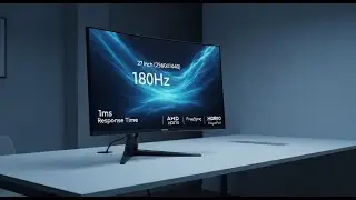 LG UltraGear 27GS60QC-B Review 🎮 27&rdquo; QHD 180Hz Curved Gaming Monitor | 1ms HDR